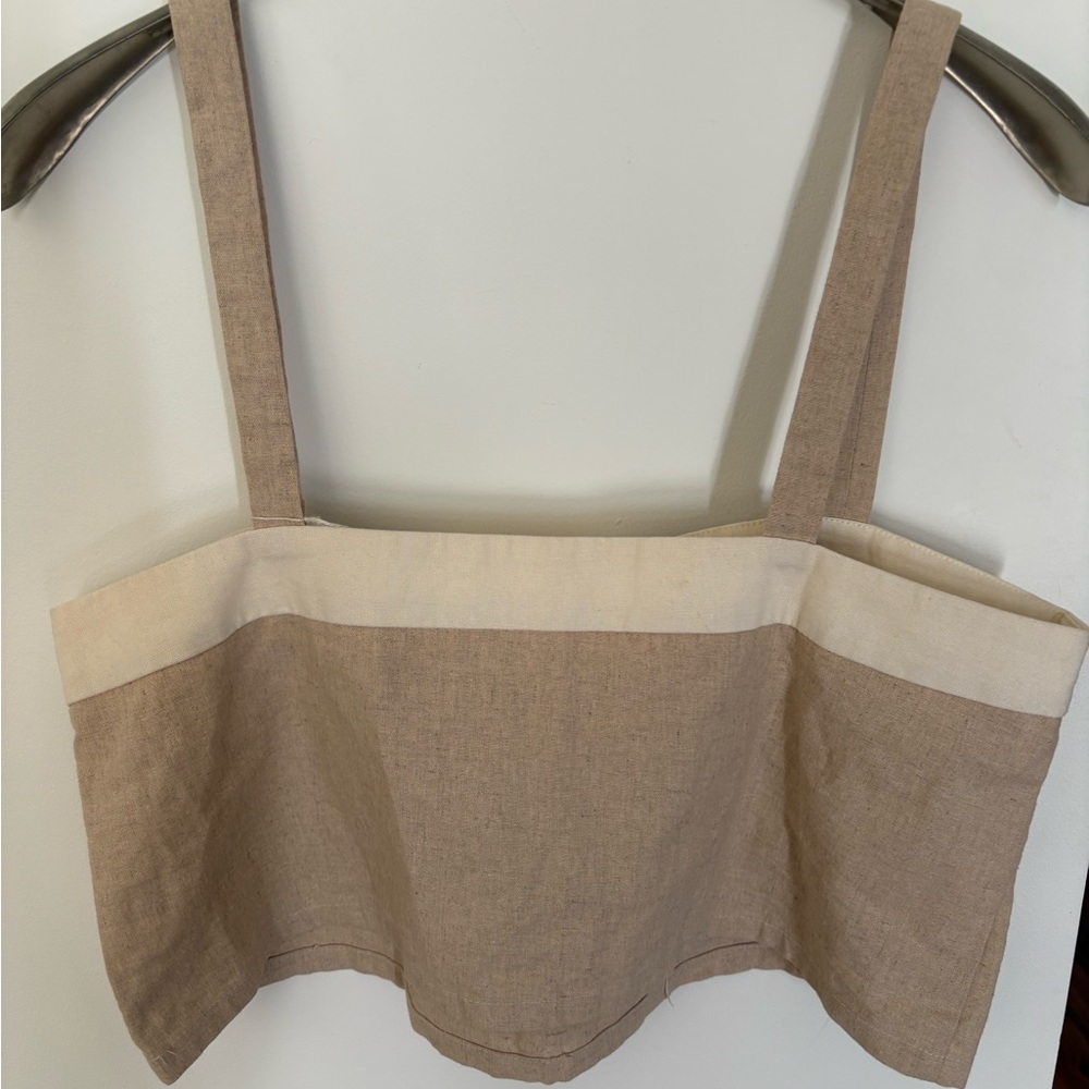Harly Jae Organic cotton/linen top size Large New! - Picture 7 of 10